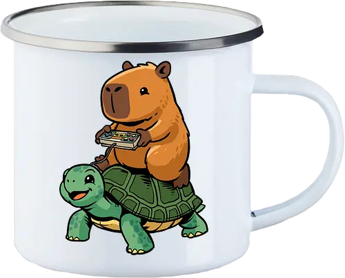Capybara and Turtle
