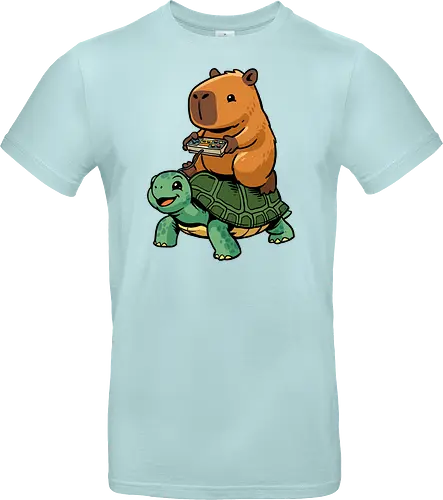 Capybara and Turtle