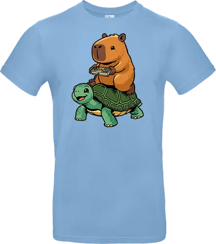 Capybara and Turtle