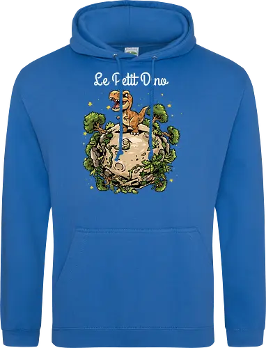 Le Petit Dino - dinosaur, jurassic, paleontology, dino, Prince, book, bookworm, prehistoric, t rex, animal, cosmic, space, planet, stars, universe, world, jurassic world, Jurassic - Standard Hoodie
