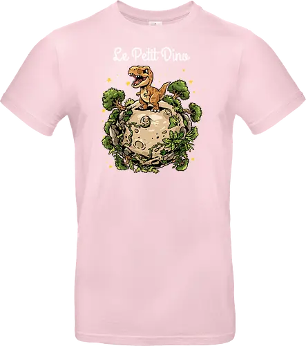 Le Petit Dino - dinosaur, jurassic, paleontology, dino, Prince, book, bookworm, prehistoric, t rex, animal, cosmic, space, planet, stars, universe, world, jurassic world, Jurassic - Standard T-Shirt