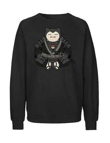 The Slumbering Shogun: Samurai Relax - Fairtrade Sweatshirt