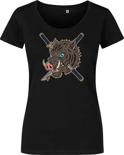 Beast of the Blades: Neo-Traditional Boar