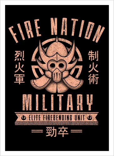 Fire Nation Elite - Macht und Ehre im Geek-Stil