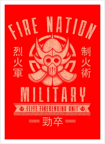Fire Nation Elite - Macht und Ehre im Geek-Stil
