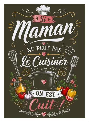 Humor If mom can't cook it, we're cooked