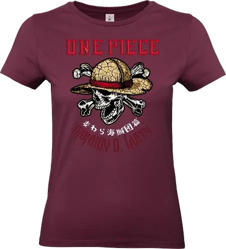 Straw Hat Legacy - Pirate, straw hat, pirate skull, anime pirate, grand line, jolly roger, mugiwara - Standard T-Shirt (Frauen)