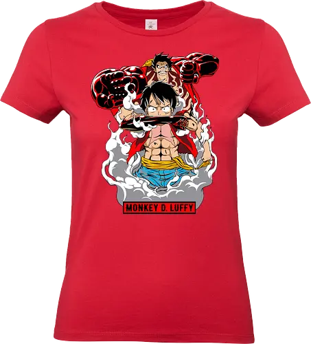 Pirate King Power - gear fourth, Pirate, anime power, pirate king, haki, shonen anime, gear 4 - Standard T-Shirt (Frauen)