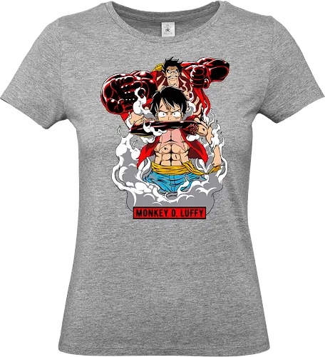 Pirate King Power - gear fourth, Pirate, anime power, pirate king, haki, shonen anime, gear 4 - Standard T-Shirt (Frauen)