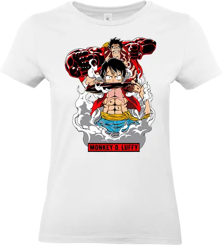 Pirate King Power - gear fourth, Pirate, anime power, pirate king, haki, shonen anime, gear 4 - Standard T-Shirt (Frauen)