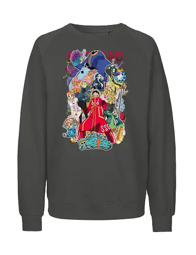 Egghead Island Arc - egghead arc, Pirate, straw hat crew, anime pirates, vegapunk, shonen jump, anime collage - Fairtrade Sweatshirt