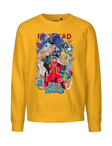 Egghead Island Arc - egghead arc, Pirate, straw hat crew, anime pirates, vegapunk, shonen jump, anime collage - Fairtrade Sweatshirt