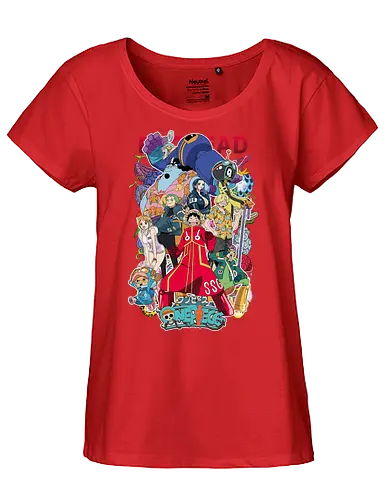 Egghead Island Arc - egghead arc, Pirate, straw hat crew, anime pirates, vegapunk, shonen jump, anime collage - Fairtrade Girl Shirt