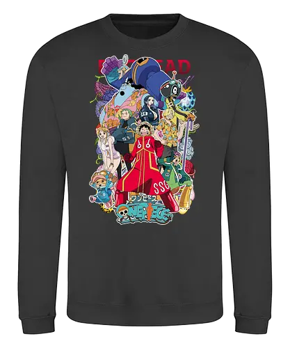 Egghead Island Arc - egghead arc, Pirate, straw hat crew, anime pirates, vegapunk, shonen jump, anime collage - Sweatshirt