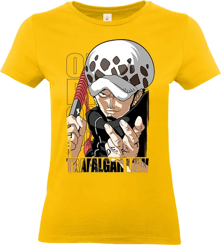 Room Awakening - trafalgar law, Pirate, room ability, heart pirates, anime doctor, op op fruit, pirate captain, anime warrior - Standard T-Shirt (Frauen)