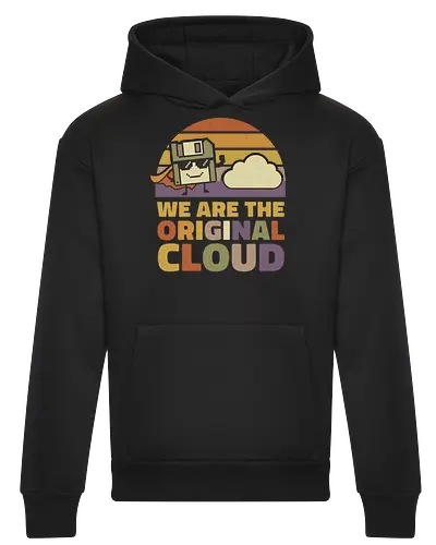 Wir sind die Original Cloud Lustiges Tech Design