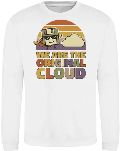 Wir sind die Original Cloud Lustiges Tech Design