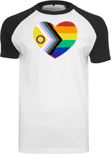 Progress Pride Flag Heart