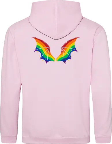 Rainbow Pride Bat Wings