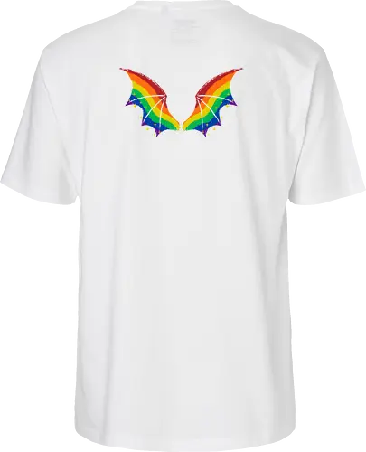 Rainbow Pride Bat Wings