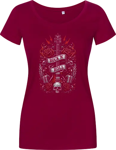 Rock N Roll Skull Guitars