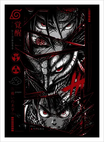 Dark Red Anime manga