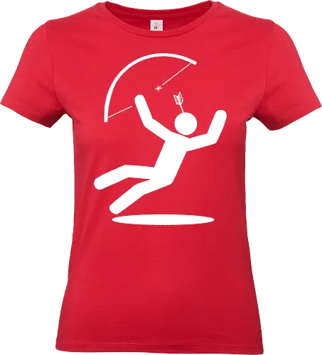 Kritischer Fehlschlag ohne Schrift für dunkle Stoffe - Standard T-Shirt (Frauen)