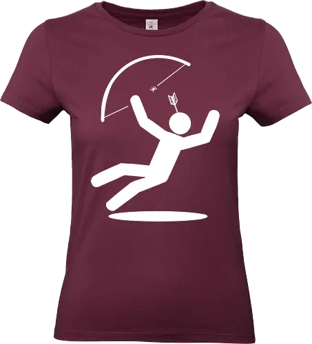 Kritischer Fehlschlag ohne Schrift für dunkle Stoffe - Standard T-Shirt (Frauen)