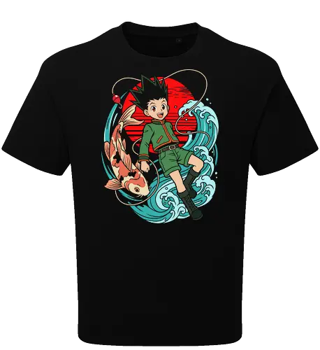Retro Koi Wave