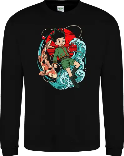 Retro Koi Wave