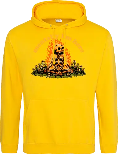 Mentally Here Skeleton