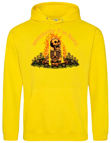 Mentally Here Skeleton