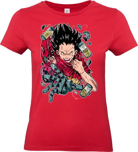 Psychic Awakening - tetsuo shima, akira anime, psychic power, neo tokyo, anime mutant, cyberpunk manga, retro anime, otomo - Standard T-Shirt (Frauen)