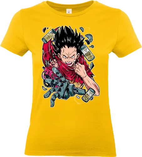 Psychic Awakening - tetsuo shima, akira anime, psychic power, neo tokyo, anime mutant, cyberpunk manga, retro anime, otomo - Standard T-Shirt (Frauen)