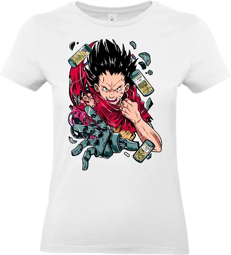 Psychic Awakening - tetsuo shima, akira anime, psychic power, neo tokyo, anime mutant, cyberpunk manga, retro anime, otomo - Standard T-Shirt (Frauen)