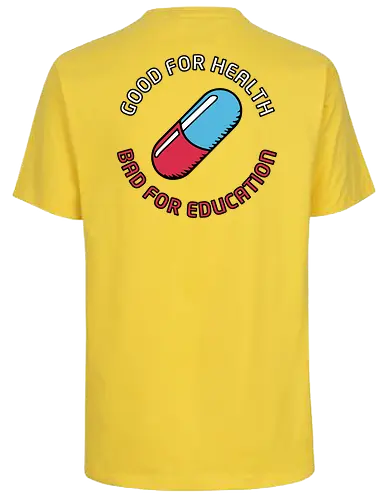 Capsule Warning - akira anime, capsule design, neo tokyo, cyberpunk manga, anime aesthetic, retro sci fi, otomo, anime art - Fairtrade T-Shirt