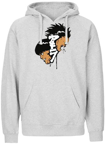 Brothers of Neo Tokyo - kaneda, tetsuo, akira anime, neo tokyo, cyberpunk rivalry, manga classic, anime duo, retro manga - Fairtrade Hoodie