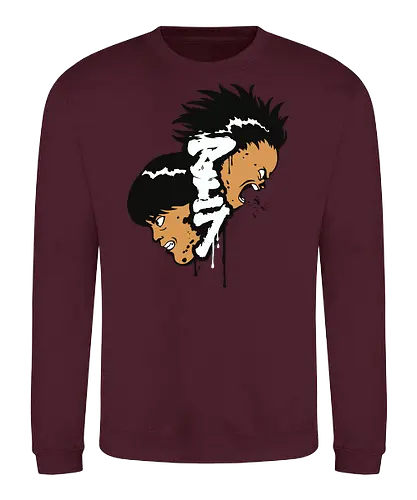 Brothers of Neo Tokyo - kaneda, tetsuo, akira anime, neo tokyo, cyberpunk rivalry, manga classic, anime duo, retro manga - Sweatshirt