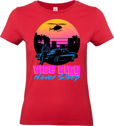 Never Sleep - Game, grand theft, auto - Standard T-Shirt (Frauen)