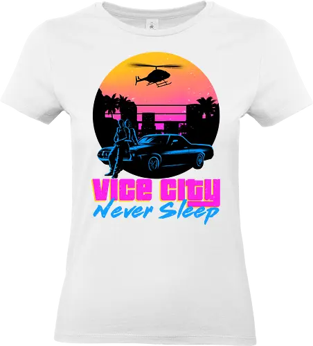 Never Sleep - Game, grand theft, auto - Standard T-Shirt (Frauen)