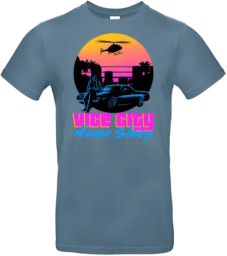 Never Sleep - Game, grand theft, auto - Standard T-Shirt
