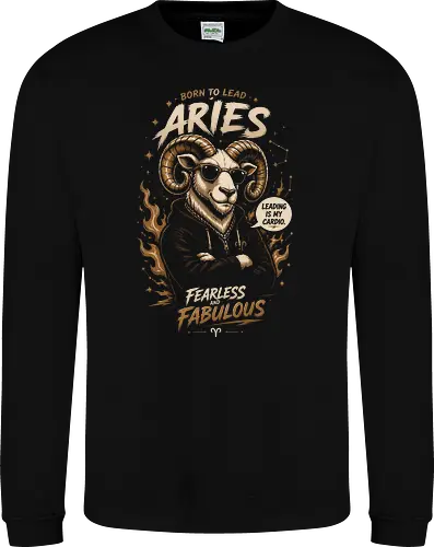 Cool Aries Ram Illustration