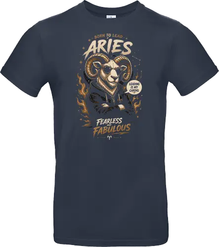 Cool Aries Ram Illustration