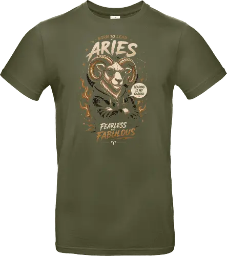 Cool Aries Ram Illustration