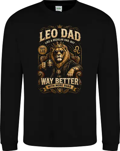 Leo Dad King of the Jungle