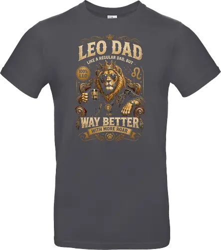Leo Dad King of the Jungle