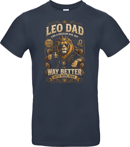 Leo Dad King of the Jungle