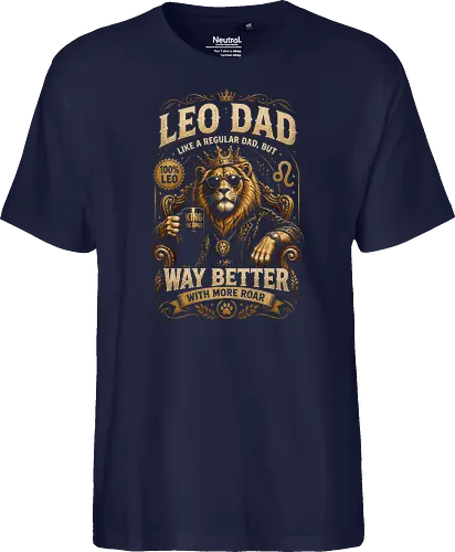 Leo Dad King of the Jungle