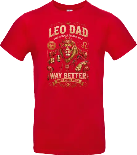 Leo Dad King of the Jungle