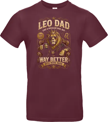 Leo Dad King of the Jungle